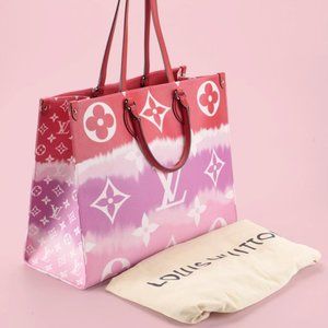 Louis Vuitton 2020 Monogram Escale OnTheGo GM - Pink Totes, Handbags -  LOU781644